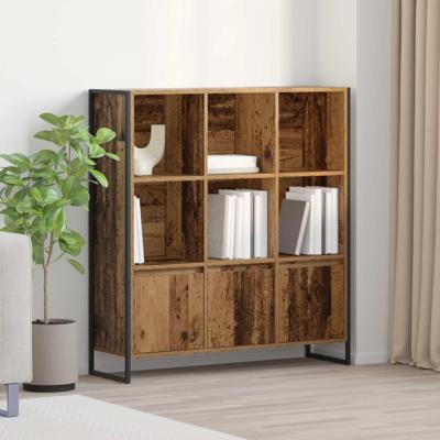 Boekenkast 2 pcs Oud Hout 99,5 x 30 x 108,5 cm Bewerkt hout