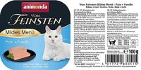 ANIMONDA Vom Feinsten Mildes Menu Turkey and trout - nat kattenvoer - 100g - thumbnail
