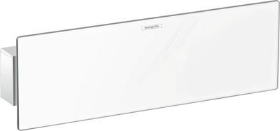 Hansgrohe FixFit muuraansluitbocht Porter 300 met wandhouder en slangaansluiting, wit/chroom