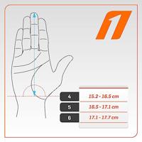 Kinder Keeperhandshoenen Rinat Meta Tactik Gk As Donker oranje Maat 3 - thumbnail