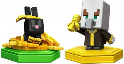 Minecraft - Boost Mini Figure 2-Pack - Undying Evoker & Snacking Rabbit (GKT44)