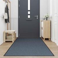 Deurmat 115x400 cm blauw - thumbnail