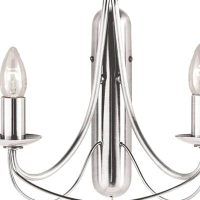 Searchlight Antiek zilveren wandlampMaypole - 6342-2SS