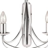 Searchlight Antiek zilveren wandlampMaypole - 6342-2SS - thumbnail