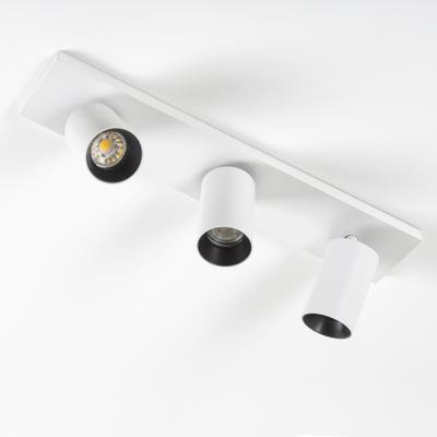 Mila 3 Opbouwspot Wit/Zwart met Smart RGB LED