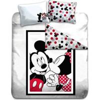 Disney Minnie Mouse Dekbedovertrek Kiss - 140 x 200 cm - Polyester - thumbnail