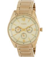 Horlogeband Fossil BQ1071 Roestvrij staal (RVS) Doublé 20mm - thumbnail