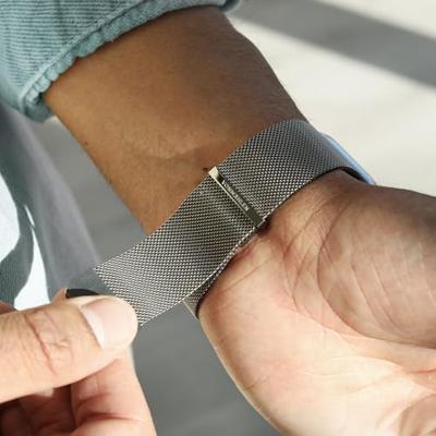 Vonmählen Milanese Loop 2 For Apple Watch 44 - 45 - 46 - 49mm One Size Silver