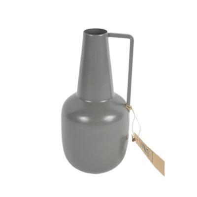 Vaas Bottle metaal grijs 20 cm | 12 stuks