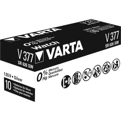Varta 377 SR66 10 stuks in een doosje