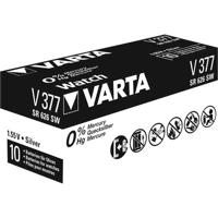 Varta 377 SR66 10 stuks in een doosje - thumbnail