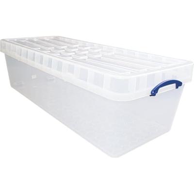 Really Useful Box opbergdoos 134 l XL, nestbaar, transparant
