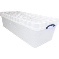 Really Useful Box opbergdoos 134 l XL, nestbaar, transparant - thumbnail