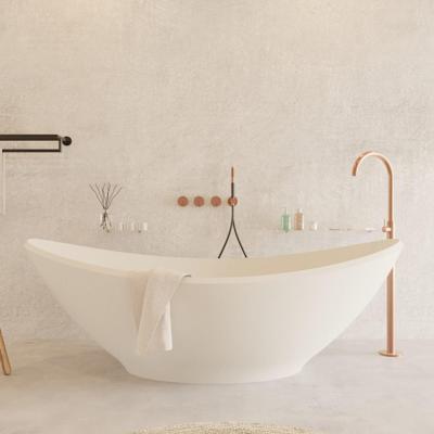 Ligbad Vrijstaand Ideavit Solidlectus 180x100x62 cm Solid Surface Mat Wit Ideavit Ligbad Vrijstaand Ideavit Solidlectus 180x100x62 cm Solid Surface Mat Wit Ideavit