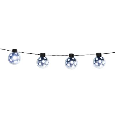 Led-lichtsnoer Partybal Zilver (140cm) Led-lichtsnoer Partybal Zilver (140cm)