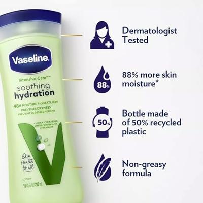 Vaseline Bodylotion Aloe Soothe 200ml - thumbnail