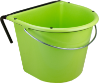 Voerbak 15 l met ophang en hengsel lichtgroen - thumbnail