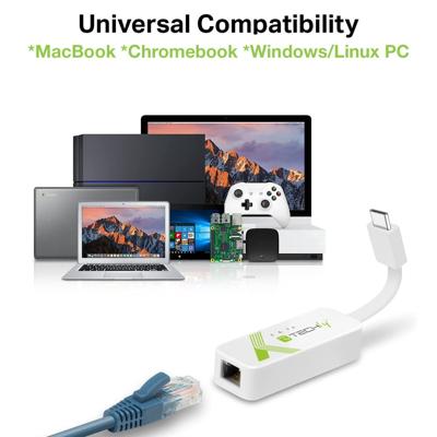 Techly IADAP-USB31-ETGIGA3 netwerkkaart & -adapter