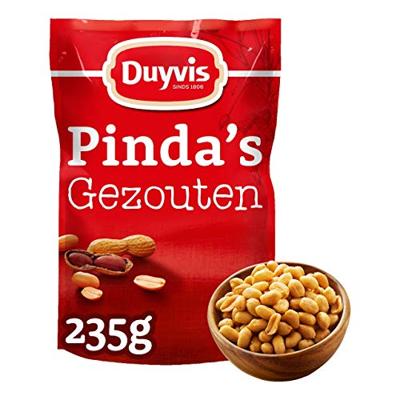 Duyvis pinda's gezouten stazak (10x 235gr)