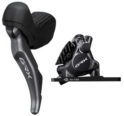 SHIMANO grx st-rx820+br-rx820 2-speed disc brake front