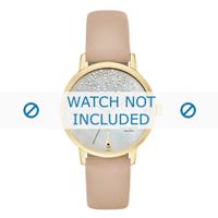 Horlogeband Kate Spade New York KSW1015 Leder Roze 16mm - thumbnail