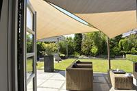 Nesling Coolfit schaduwdoek driehoek 90 graden antraciet 5 x 5 x 7.1 meter - thumbnail