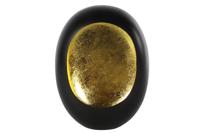 theelichthouder eggy mat zwart/goud l Countryfield - Countryfield - thumbnail