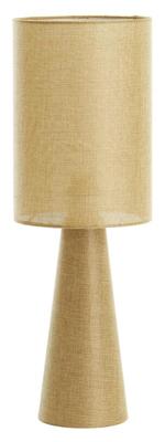 Light & Living Tafellamp 'Micky' Linnenlook, kleur Olijfgroen