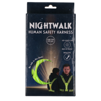 Nightwalk Human Safety Harness Geel - thumbnail