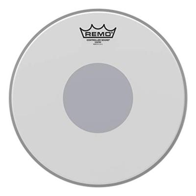 Remo CS-0112-10 Controlled Sound Coated 12 inch snaredrumvel, Black Dot