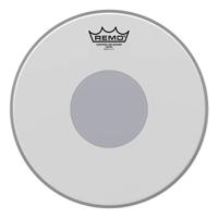 Remo CS-0112-10 Controlled Sound Coated 12 inch snaredrumvel, Black Dot - thumbnail