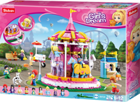 Sluban Carrousel (Girl's Dream) bouwstenen set - thumbnail