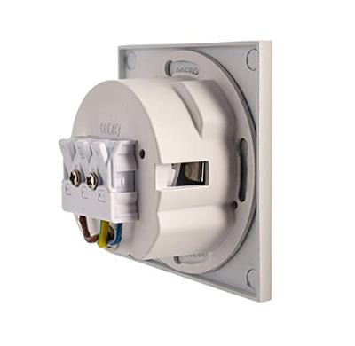 Deko Light Abdeckung eckig weiß für Alwaid 930482 Afdekking Wit (RAL 9016)