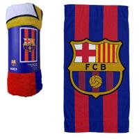 Overige Merken Fc barcelona badlaken 100x180 cm blauw/rood - thumbnail