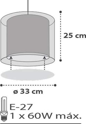 Dalber Kinderkamer hanglampClouds turquoise met wit - 41412H