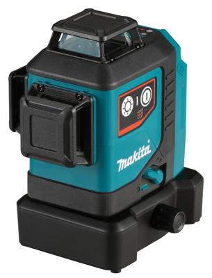 Makita SK700DX Accu kruislijnlaser rood 3x 360° 12V Max 2.0Ah