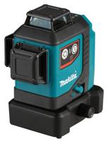 Makita SK700DX Accu kruislijnlaser rood 3x 360° 12V Max 2.0Ah - thumbnail