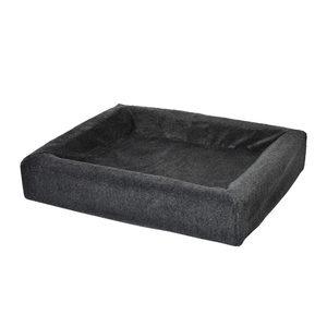 Bia bed fleece hoes hondenmand grijs Bia bed fleece hoes hondenmand grijs