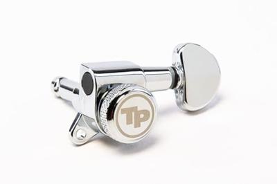 TonePros GKL60K Chrome 6-in-line locking stemmechanieken (set van 6)