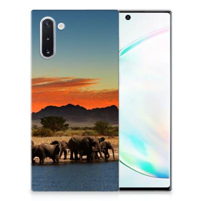 Samsung Galaxy Note 10 | TPU Hoesje | Olifanten Samsung Galaxy Note 10 | TPU Hoesje | Olifanten