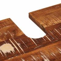 Badkamerkast met plank Massief gerecycled hout en Bewerkt hout - thumbnail