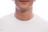 Slater T-Shirt Basic Fit O-Neck white EXTRA LONG Two Pack (art 7700) - thumbnail