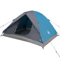 VidaXL Koepeltent 3-persoons waterdicht blauw - thumbnail