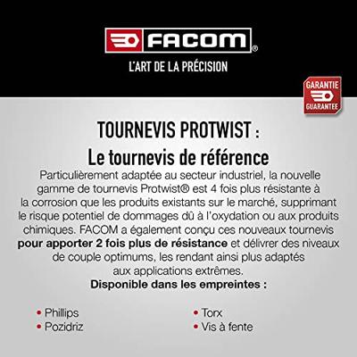 Facom Set van 10 Schroevendraaiers - ATW.J10PB - thumbnail