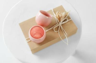 LIKE BY VILLEROY & BOCH - Perlemor Home - Eierdop Coral set/2