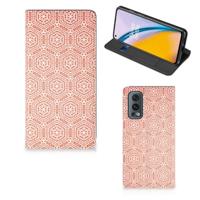 OnePlus Nord 2 5G | Hoesje met Magneet | Pattern Orange - thumbnail