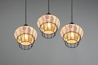 Trio Vide hanglampBorka rotan - R31263336 - thumbnail