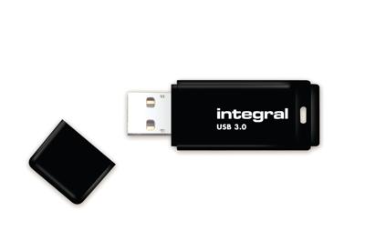 Integral Black USB stick 3.0, 16 GB, zwart
