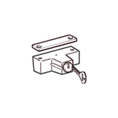 Roto draaivergrendelslot NT silver met cilinder Roto 257070