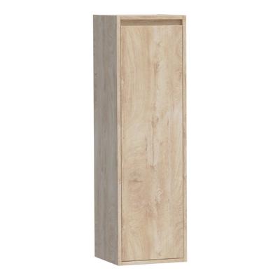 Brauer Adore - Hoge Kast - 120 cm - 1 Deur - Greeploos - Linksdraaiend - Forest Wheat
